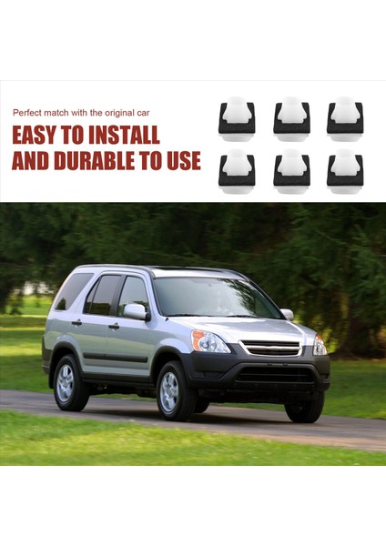 Honda Cr-V 2002-ON 75315-S9A-004 Için 100 Adet Alt Dış Kapı Havalı Klipsli Klips (Yurt Dışından) indirimleri