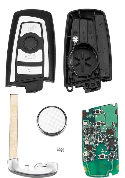 Araba Akıllı Uzaktan Anahtar 4 Düğmeleri 868MHZ Bmw 5 Için PCF7953P Çipli Fob Kılıf Kabuk (Yurt Dışından) modelleri