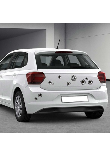 Kurşun Izleri araç Sticker 21x29 Cm, Araba Sticker, Oto Sticker fırsatları