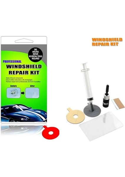 Tamir Kiti Dıy Araba Pencere Cam Cam Scratch Onarım Setleri Için Fix Oto Cam Cam Çatlak Çip Scratch fırsatları