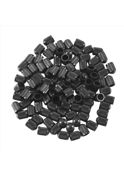 100 - Siyah Plastik Yedek Valf Kapakları Seti Arabalar Kamyonlar Motosikletler Atv Schrader Lastik Kapakları (Yurt Dışından) modelleri