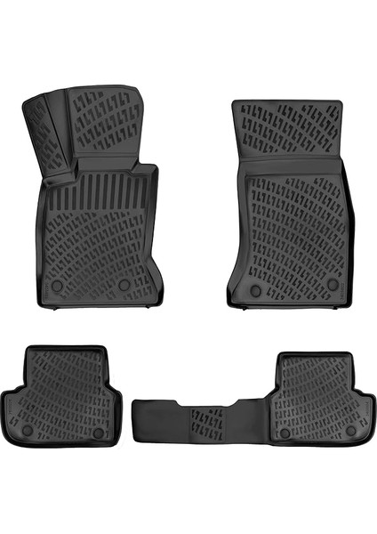 Bmw 5 Serisi G30/G31 2017-2023 Uyumlu 3D Havuzlu Paspas