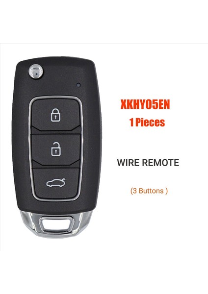 Xhorse Için 3x XKHY05EN Evrensel Tel Uzak Fob 3 Düğmeleri Vvdı Anahtar Aracı Için Hyundai Style Için (Yurt Dışından) fırsatları