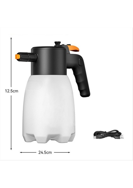 Elde Taşıma Elektrikli Köpük Püskürtücü 1 7l USB Şarj Edilebilir Köpük Püskürtücü Kar Köpüğü Kara Yıkama Için (Yurt Dışından) fırsatları