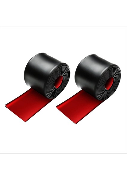 2pcs 8 2FTX33 15IN Arabalar Için Yan Etekler Evrensel Evrensel Kauçuk Anti-Slatch Yan Etek Kenar Koruma (Yurt Dışından)