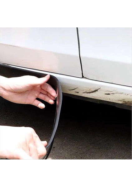 2pcs 8 2FTX33 15IN Arabalar Için Yan Etekler Evrensel Evrensel Kauçuk Anti-Slatch Yan Etek Kenar Koruma (Yurt Dışından) fırsatları