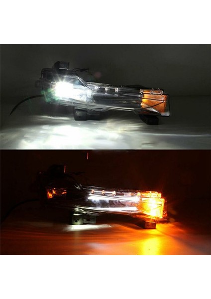 Araba Ön Sol Sis Lambası Sürüş Lambası LED Drl Drl Gündüz Çalışan Sis Lambası Tesla Model 3 2017-2023 Için Yedekleme (Yurt Dışından) modelleri
