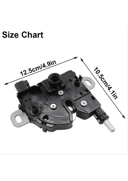 Uzun Çubuk Serbest Bırakma Kilit Mandallı Motor Kaput Kaput Kilidi ve Ford Focus Mk2 2004-2012 1343577 4M5AA16B970BA Için 2 Anahtar (Yurt Dışından) fiyatları