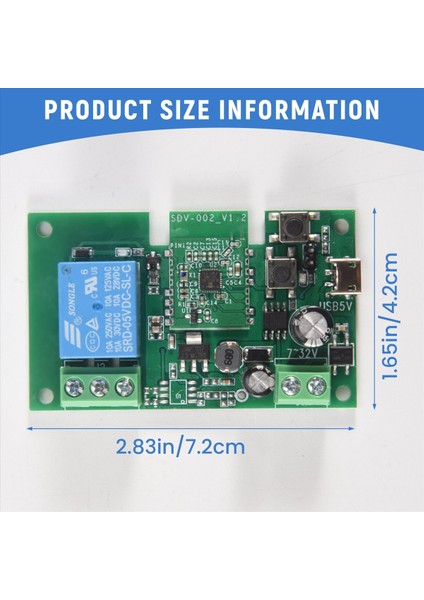 Ewelink Smart Wifi Switch Röle Modül Zamanlayıcı Dc 5V/12V/24V/32V Kablosuz Uzaktan Kumanda Inç/kendi Kendine Çıkarma Alexa Google Home Home (Yurt Dışından) fırsatları