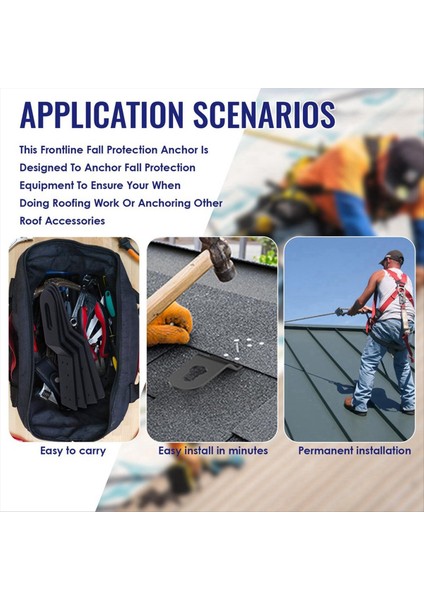 6 Paket Ağır Hizmet Tipi Çatı Ankraj Tokası Taşınabilir Çatı Ankraj Kanca Kanca Metal Çatı Ankraj Ahşap Çerçeve Bina (Yurt Dışından) fırsatları