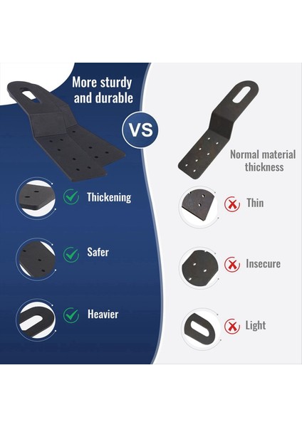 6 Paket Ağır Hizmet Tipi Çatı Ankraj Tokası Taşınabilir Çatı Ankraj Kanca Kanca Metal Çatı Ankraj Ahşap Çerçeve Bina (Yurt Dışından) indirimleri