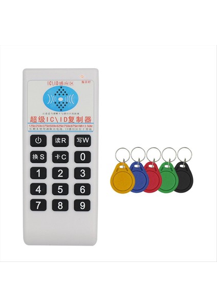 Rfıd Nfc Ic Kart Okuyucu ve Yazar+5xuid Anahtarlık 125KHZ-15 56MHZ Çoğaltıcı Rfıd Akıllı Kart Okuyucu Ic Id Çoğaltıcı (Yurt Dışından)