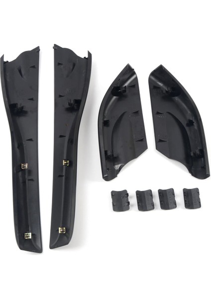 8pcs Arabalar Plastik Çatı Rafı Box Ray Ucu Koruma Siyah Kapakları Kabuk Kapağı Araba Aksesuarı Hyundai Tucson 2004-2008 (Yurt Dışından)