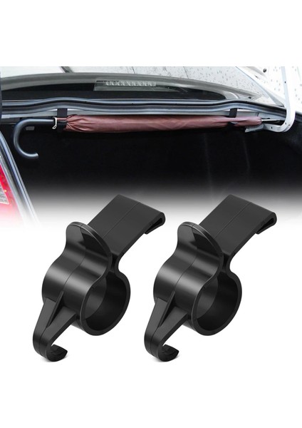 4pcs Araba Bagaj Şemsiye Tutucu Mercedes Benz W203 W211 W204 W210 W124 Amg W212 W220 W205 W202 Cla W213 (Yurt Dışından) modelleri