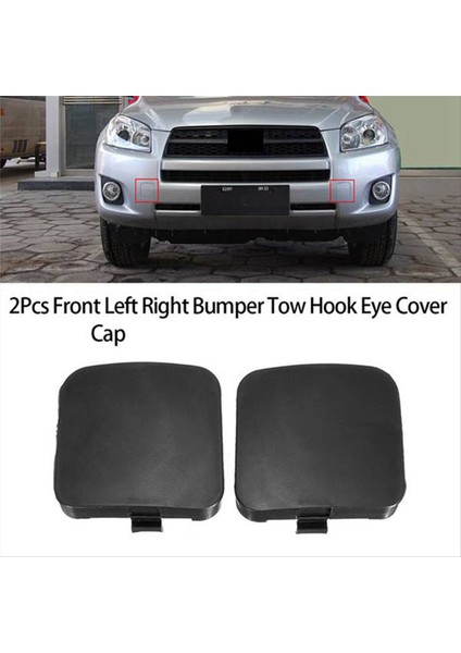 Araba Ön Tampon Çekme Hook Kapak Çekme Deliği Toyota Rav4 Için 2009-2012 53285-0R907 53286-0R907 (Yurt Dışından) modelleri
