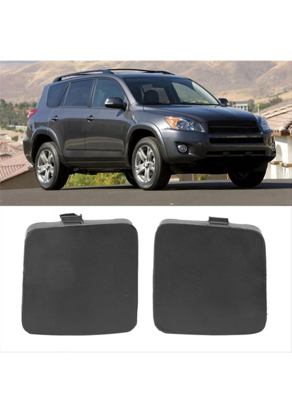 Araba Ön Tampon Çekme Hook Kapak Çekme Deliği Toyota Rav4 Için 2009-2012 53285-0R907 53286-0R907 (Yurt Dışından) fırsatları