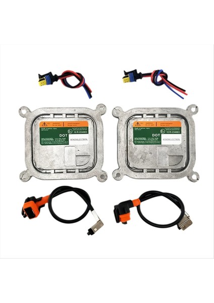 2pcs Hid Xenon Far Balastı+Güç Teli 8A5Z-13C170-A Chevrolet Dodge Ford Lincoln DL3Z-13C170-A 8A5Z13C170A (Yurt Dışından)