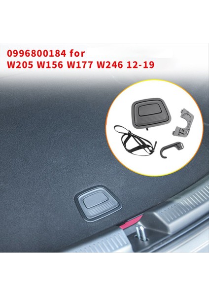 4pcs/set Bagaj Kapı Kapağı Kapağı Kiti 0996800184 Mercedes-Benz W205/W156/W177/W246 12-19 Arka Kargo Körfezi Kat (Yurt Dışından) fiyatları