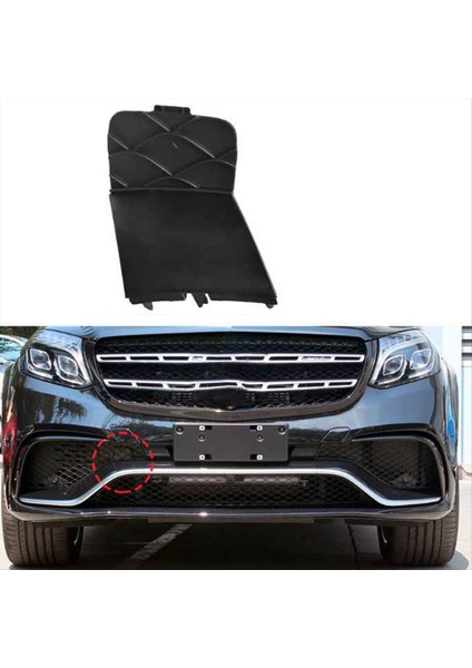 Araba Ön Tampon Çekme Kancası Kapağı Boyalı 2928853622 Mercedes-Benz Gls W166 Gle W292 Tow Hook Kapağı Siyah (Yurt Dışından) fiyatları