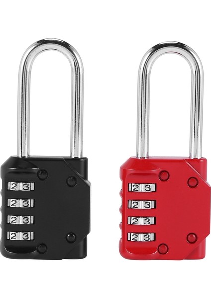 2 Paket Kodu Asma Kilit 4 Basamaklı Uzun Zincir Dış Kapı Kulübe Çit Hasp Depolama Spor Locker Için (Yurt Dışından)