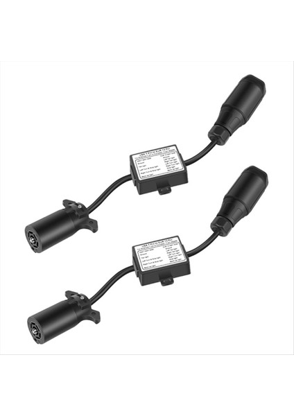 Abd&#39 Den Avrupa Römorku Işık Dönüştürücüsü 7 Yolu Düz Soket (Abd Aracı)-13 Pimli Yuvarlak Fişe (Ab Fragman) (Yurt Dışından) fiyatları