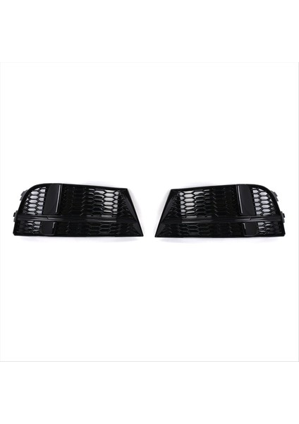 Ön Tampon Izgara Ekler Audi A3 S3 2017-2019 Için Sis Lambası Kapağı 8V3807681AB 8V3807682AB Değiştir (Yurt Dışından)