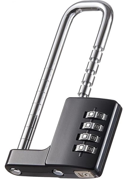 Kabine Kilidi Kombinasyon Ama Kilit Paslanmaz Çelik Salon Locker Lock Kodu Okul Için Uzun Ayarlanabilir Kilidi Kilidi Gym Siyah (Yurt Dışından)