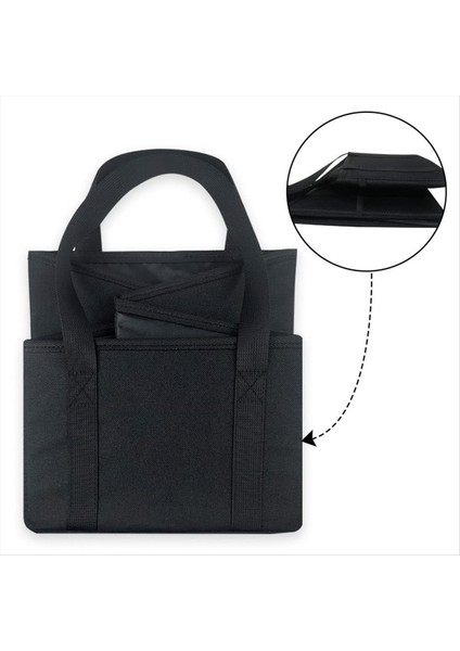 Araba Bot Organizatör Koltuk Ön Koltuk Organizatör Saklama Kutuları Büyük Kapasiteli Taşınabilir Kompakt Basit Siyah (Yurt Dışından) fiyatları