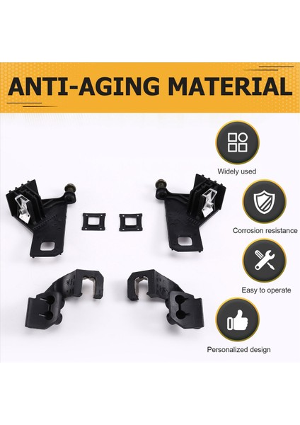 Araba Far Onarma Kiti Far Onarımı Pençesi 8K1941122 8K1941121 Audi A4 B8 2009-2012 Için 8K1941122A 8K1941121A (Yurt Dışından) fırsatları