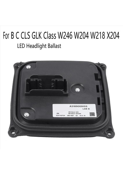 A2189009103 Ön LED Far Balastı Drl Kontrol Modülü Mercedes Benz W246 W204 W218 X204 2010-2014 A2189000002 (Yurt Dışından) fırsatları