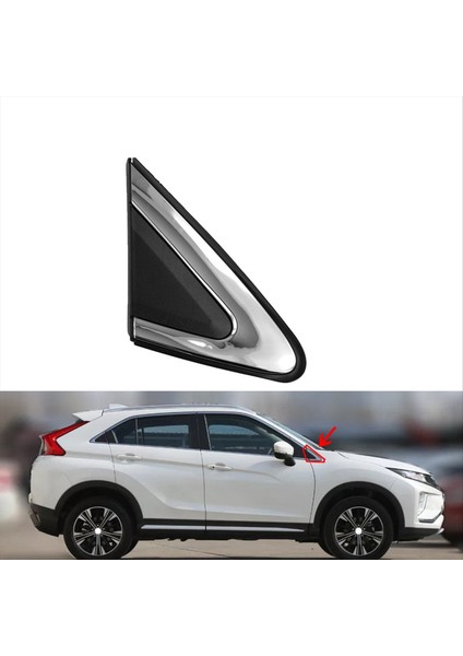 Mitsubishi Eclipse Cross 2018-2021 Yan Ayna Üçgen Çamurluk Köşe Kapak Üçgen Penceresi Garnitör Paneli 7407A522 R (Yurt Dışından) fiyatları