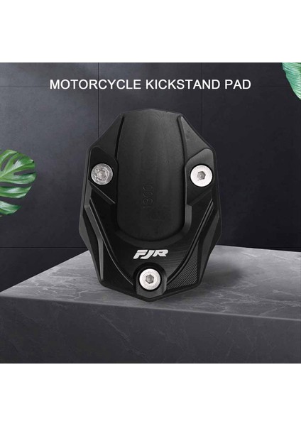 Yamaha FJR1300 Fjr 1300 2001-2019 Yan Stand Plakası Uzatma Pedi Siyah Için Motosiklet Kickstand Pad (Yurt Dışından) indirimleri