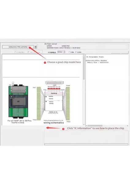 Xgecu T76 Programcısı Için TSOP32 TSOP40 TSOP48 TSOP56 Zıf Adaptör Soketi (Yurt Dışından) modelleri