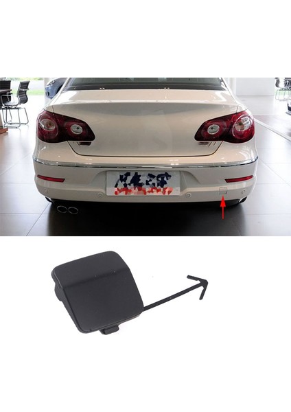 Araç Aksesuarları Tow Tow Tow Gye Hook Kapak Kapak Primer Arka Tampon 3C807441 Passat cc 2009-2012 3c8 807 441 (Yurt Dışından) modelleri