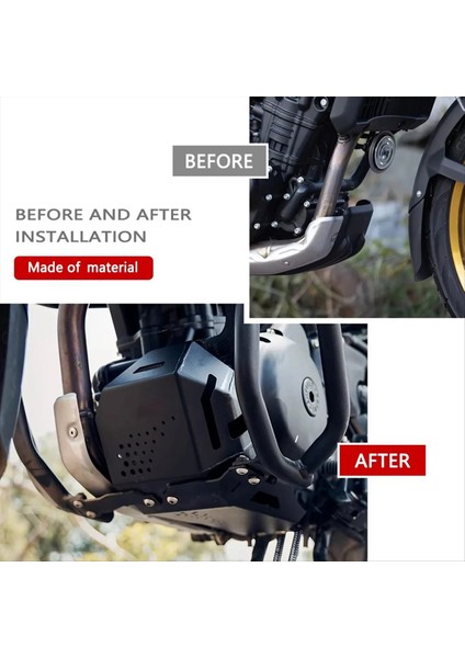 Himalaya Için 450 2024 Motosiklet Motor Koruma Kapak Şasisi Koruma Plakası Motor Şasi Koruma Kapağı Altında (Yurt Dışından) indirimleri