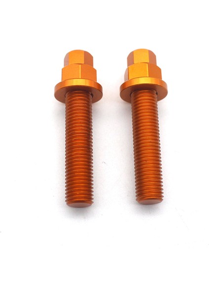 4x Arka Aks Blokları Ktm Sx Sxf Excf 125 150 250 350 450 530 690 990 1190 Macera (Orange) Için Zincir Ayarlayıcı Cıvata Vidası (Yurt Dışından) modelleri