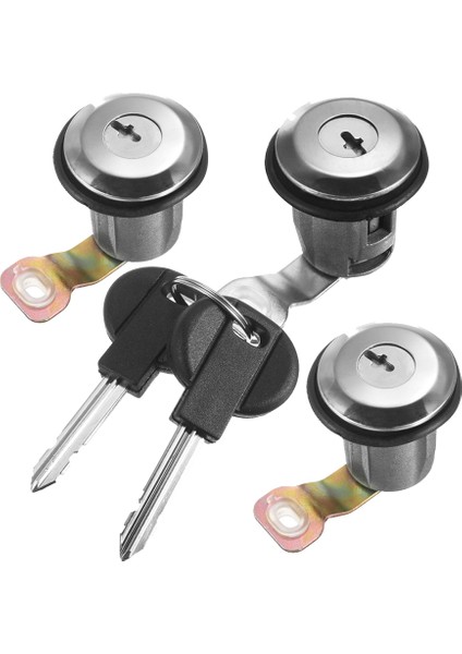 Peugeot Için Peugeot Için Citroen Fıçısı Kilit Set Kapı Kilidi Seti Uyumlu 252522 9170 G3 9170 Cw (Yurt Dışından)