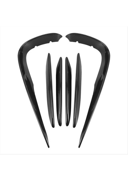 Ön Tampon Spoiler Splitter Kapak Izgara Hava Havalandırma Trim Mercedes Benz E Sınıfı W213 Sport E63 2016 2017 2018 (Yurt Dışından)