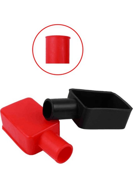 6 Pcs Araç Aksesuarları 4 Pcs Fren Yolu Aşınma Sensörü ve 2 Adet Araba Pil Pozitif ve Negatif Koruyucu Kapaklar (Yurt Dışından) indirimleri