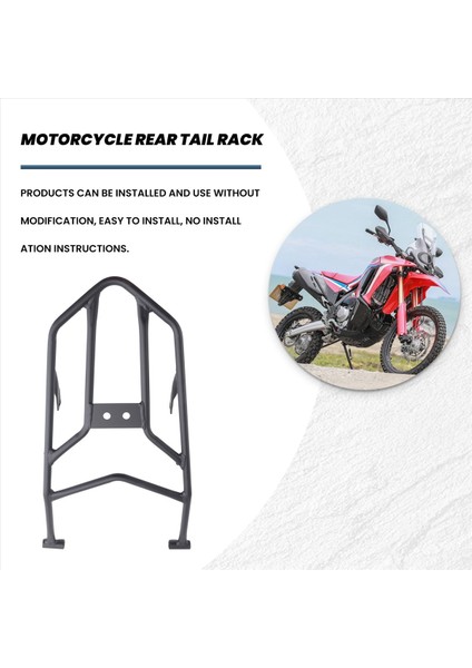 Motosiklet Arka Kuyruk Rafı Üst Kutu Kasa Bavul Taşıyıcı Tahtası Honda CRF300L CRF300L Crf 300 Ralli 2021 2022 (Yurt Dışından) indirimleri