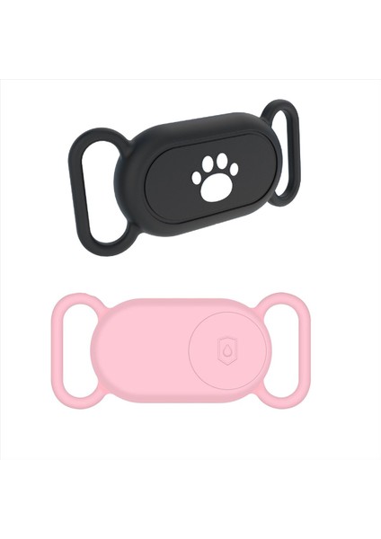Köpek Yakası Tutucu 2 Paket Su Geçirmez Anti-Kaygılı Silikon Kasa Galaxy Smart Tag 2 Pet Dog Cat Yakaları Için (Yurt Dışından)