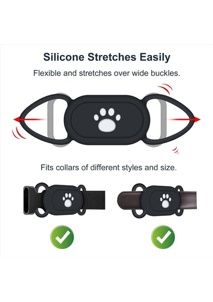 Köpek Yakası Tutucu 2 Paket Su Geçirmez Anti-Kaygılı Silikon Kasa Galaxy Smart Tag 2 Pet Dog Cat Yakaları Için (Yurt Dışından) fırsatları