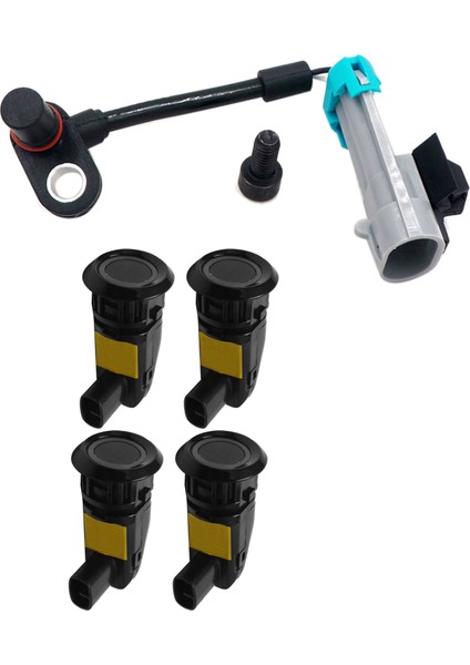 1 Adet Ön Sol/sağ Abs Sensörü ve 4 Adet Pdc Sensörler Chevrolet Için Radar (Yurt Dışından)