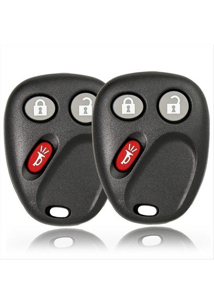 Anahtarsız Giriş Araba Key Fob LHJ011 Chevy Silverado Tahoe Banliyö Gmc Sierra Yukon Hummer H2 Cadillac Escalade 2pcs (Yurt Dışından)