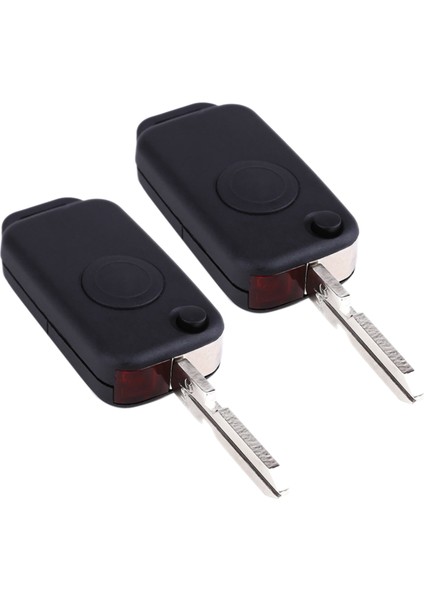 2x Katlanabilir Kabuk 2 Düğmesi Uzak Anahtar Mercedes Benz Flip Anahtar A C E S Slk Clk Sınıfı (Yurt Dışından)