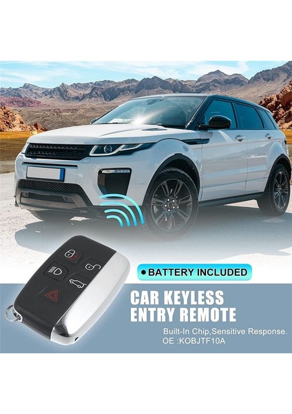 5 Düğme Akıllı Uzaktan Anahtar ID49 Chip KOBJTF10A Land Rover Range Rover Evoque Sport Lr2 Lr4 Evoque 2012-2017 315MHZ (Yurt Dışından) indirimleri