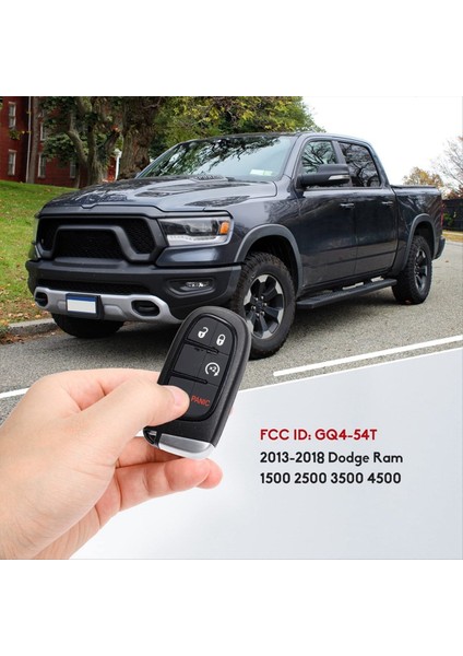 Araba Anahtarı Anahtarsız Giriş Uzaktan Kumanda Dodge Ram 1500 2500 3500 2013-2018 433MHZ ID46 Chıp 56046956AC (Yurt Dışından) fiyatları