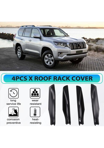 63491-60130 63492-60110 4pcs Çatı Rafı Toyota Prado Için Tavan Raf Bacak 2009- (Yurt Dışından) indirimleri