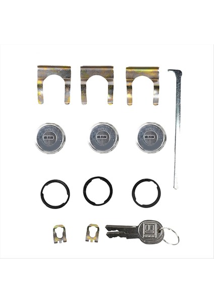 Kapı Bagaj Anahtar Kiti Kapı Kilit Silindiri Knays Ile Set 654394765282 Chevrolet Camaro Chevelle (Yurt Dışından)