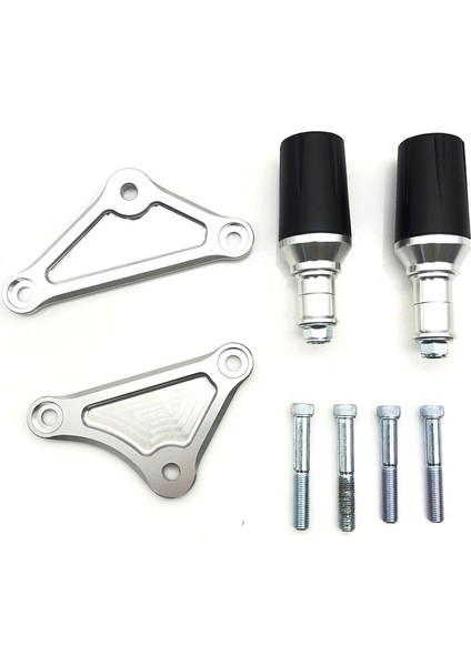 Suzuki GSXS1000 Katana 2019-2023 Motor Çerçevesi Çerçeve Anti-Fall Sopa Motor Koruyucu Muhafız Gümüş (Yurt Dışından) modelleri